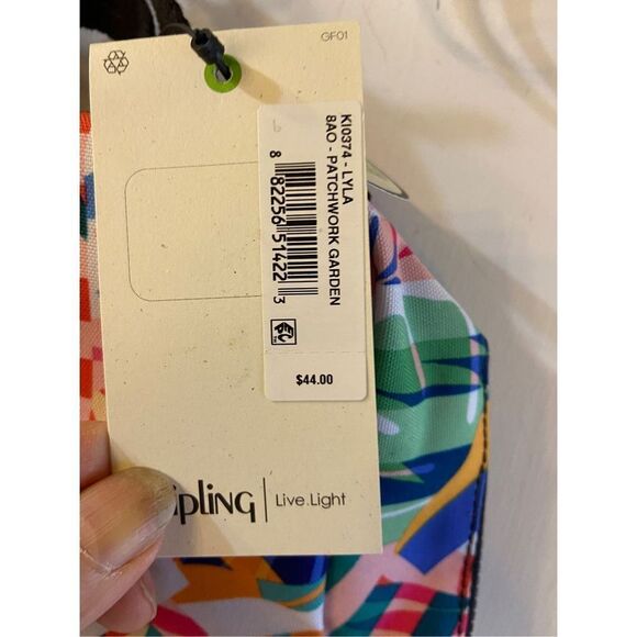 Kipling zipper lunchbox flowers $44 Lyla Leaves - Picture 2 of 6